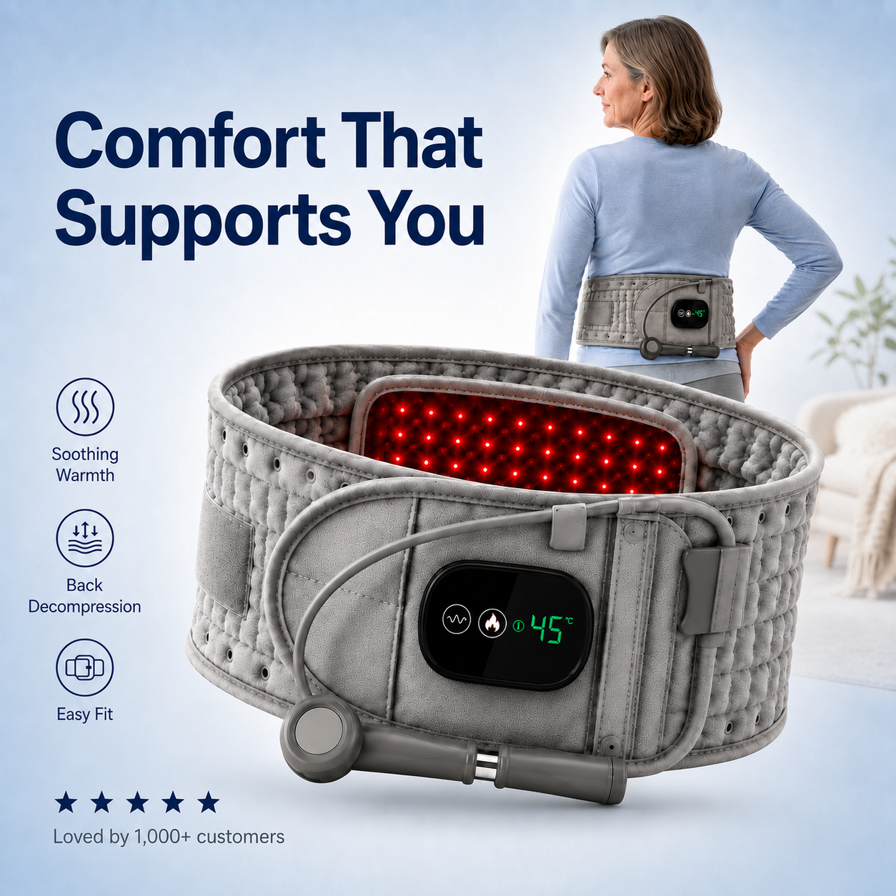Spinal Decompression Belt For Back Pain